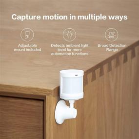 img 1 attached to 🏢 Aqara Motion Sensor - Zigbee Connection, Broad Detection Range, Apple HomeKit & Alexa Compatible, Works With IFTTT - Ideal for Alarm System and Smart Home Automation (Requires Aqara Hub)