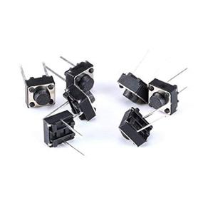 img 4 attached to DAOKI 100Pcs 6X6X5Mm Momentary Tactile