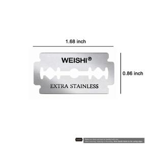 img 3 attached to Weishi Stainless Double Safety Blades