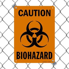 img 2 attached to Caution Biohazard Sign SmartSign Plastic