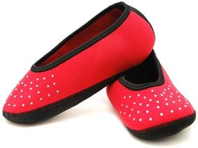 img 1 attached to 👟 Exercise Women's Shoes: Sparkle Foldable Flexible Slippers