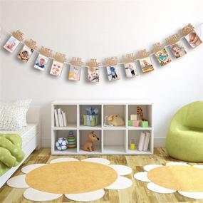 img 3 attached to 🎉 Переведите на русский язык следующий заголовок товара: "🎉 Bememo 1st Birthday Baby Photo Banner for Newborn - Monthly Milestone Bunting Garland First Birthday Party Decoration - 12 Month Photo Prop" 🎉 "Bememo 1st Birthday Baby Photo Banner for Newborn - Monthly Milestone Bunting Garland First Birthday Party Decoration - 12 Month Photo Prop" → 🎉 "Бемемо фотобаннер с первого дня рождения для новорожденных - ежемесячный бунтинг гирлянда для первой вечеринки по случаю дня рождения - фотоаксессуар на 12 месяцев