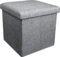 amassmile ottoman storage footstool folding furniture in accent furniture logo