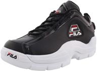 👟 fila grant sneaker: white pointsettia men's fashion sneakers - stand out in style! logo