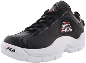 img 4 attached to 👟 Fila Grant Sneaker: White Pointsettia Men's Fashion Sneakers - Stand Out in Style!