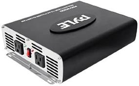 img 2 attached to Pyle PNV2000 Plug In Car Power Inverter - 2000 Watts 12v DC to 115V AC with Modified Sine Wave: Compact and Efficient
