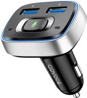 🚗 govoce vc100: advanced bluetooth car adapter for hands-free calls, siri & google voice assistant support, spotify & all app streaming, cd player convert logo