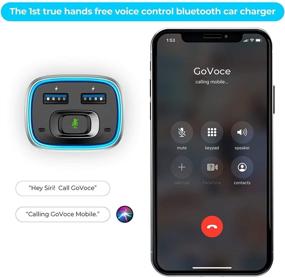 img 3 attached to 🚗 GoVoce VC100: Advanced Bluetooth Car Adapter for Hands-Free Calls, Siri & Google Voice Assistant Support, Spotify & All App Streaming, CD Player Convert