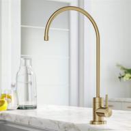 🚰 kraus ff-100sfacb purita kitchen water filter faucet: lead-free & spot-free antique champagne bronze finish логотип