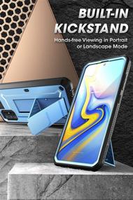 img 2 attached to Supcase Unicorn Beetle Pro Series Samsung Galaxy A71 5G Case - Full-Body Rugged Holster with Kickstand & Screen Protector (Slate Blue)