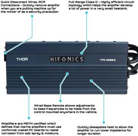 img 3 attached to Разблокируйте мощь: HIFONICS Thor — высокопроизводительная компактная акустическая система.