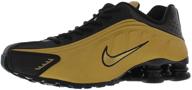 nike metallic black sneakers 104265 702 logo