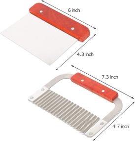 img 2 attached to 🧼 Molimoly Soap Molds with Wooden Box - Premium Silicone Kit for Easy and Creative Soap Making - Rectangular Soap Making Kit with Straight and Wavy Cutters - Durable, Practical, and Versatile Soap Molds