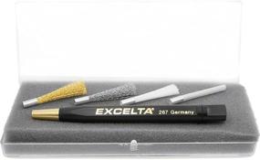 img 1 attached to 🔍 Excelta Scratch Straight Fiberglass Brushes