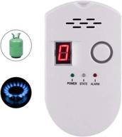🔥 high sensitivity natural gas detector: plug-in digital leak alarm for home/kitchen monitoring (1) logo