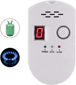 img 4 attached to 🔥 High Sensitivity Natural Gas Detector: Plug-in Digital Leak Alarm for Home/Kitchen Monitoring (1)