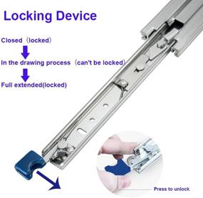 img 3 attached to Betesy Hardware Drawer Extension Bearing Hardware in Cabinet Hardware