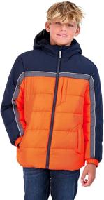 img 4 attached to 🧥 ZeroXposur Elastic XL Boys' Puffer Jacket: Ultimate Comfort in Jackets & Coats