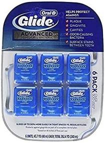 img 1 attached to Oral-B Glide Pro-Health Advanced Floss: 43.7 yards, Pack of 6 - Optimal Oral Care Solution