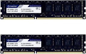 img 4 attached to 🖥️ Timetec 16GB RAM Kit - DDR3 1333MHz PC3-10600 Non-ECC, Unbuffered 1.5V CL9 2Rx8 Dual Rank 240 Pin UDIMM for Desktop Computer Memory Upgrade