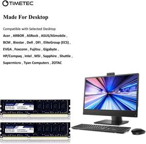 img 3 attached to 🖥️ Timetec 16GB RAM Kit - DDR3 1333MHz PC3-10600 Non-ECC, Unbuffered 1.5V CL9 2Rx8 Dual Rank 240 Pin UDIMM for Desktop Computer Memory Upgrade