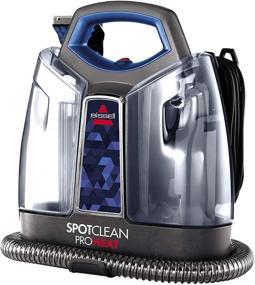 img 4 attached to Bissell SpotClean ProHeat 2694: Portable Blue Carpet Cleaner for Effortless Spot and Stain Removal