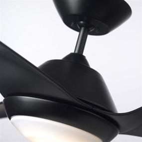 img 2 attached to Kathy Ireland Home Sweep Eco WiFi Smart Ceiling Fan 60 Inch, Barbeque Black - Enhance Your Space with Luminance's Stylish and Energy-Efficient Ceiling Fan