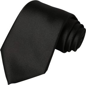 img 3 attached to 👔 Boys' Satin Necktie by KissTies - Fashionable Kids' Accessories