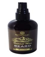 🧔 natural man beard oil 4oz: unscented beard conditioner by botanical skin works - all natural, fragrance-free logo