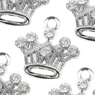 crystal crown charms pendants wholesale logo