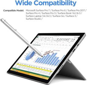 img 3 attached to Pen For Microsoft Surface Pro 7 – Newest Version Work With Microsoft Surface Pro 6 (Intel Core I5 Computer Accessories & Peripherals