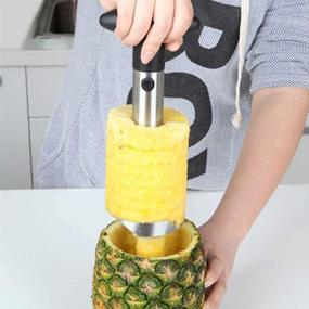 img 3 attached to Homwel Pineapple Stainless Remover Serrated