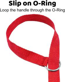 img 1 attached to 🐾 6-Foot Slip Lead for Dog Pet Animal Control Grooming - Ideal for Kennels, Rescues, Vets, Doggy Daycares - Various Colors (Size: 1 inch)