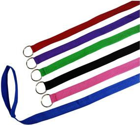 img 4 attached to 🐾 6-Foot Slip Lead for Dog Pet Animal Control Grooming - Ideal for Kennels, Rescues, Vets, Doggy Daycares - Various Colors (Size: 1 inch)