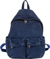 vintage backpack school travel rucksack outdoor recreation logo