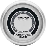 optimized auto meter 4375 ultra-lite electric air fuel ratio gauge logo