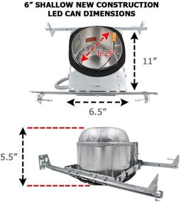 img 1 attached to 💡 Efficient Shallow Construction Recessed Downlight Connector: Enhancing Lighting Solutions