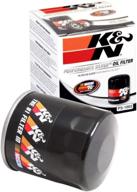 🔒 premium oil filter by k&amp;n: engine protection for compatible ford/suzuki/toyota/volkswagen models (full compatibility list in description), ps-1002 logo