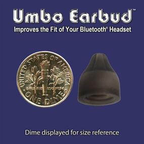 img 1 attached to 🎧 Enhanced Umbo UEB37A Replacement Gel Ear Bud Tip for Bluetooth Headsets