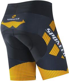 img 3 attached to 🚴 sponeed Men's Cycling Shorts: Padded Bicycle Riding Pants for Ultimate Comfort and Performance