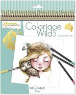 avenue mandarine coloriage wild 3 colouring book 🎨 by emmanuelle colin: unleash your creativity with exquisite wildlife designs logo