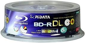 img 4 attached to Высокоемкостный диск RiData BD-R DL Blu-Ray двухслойный, до 50 ГБ, 6x, 25 шт. в упаковке - долговечное решение для хранения.