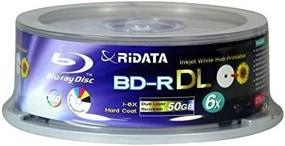 img 3 attached to Высокоемкостный диск RiData BD-R DL Blu-Ray двухслойный, до 50 ГБ, 6x, 25 шт. в упаковке - долговечное решение для хранения.