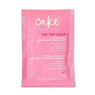 🍰 cake beauty the top coat: discover the one minute high shine hair mask, 1.69 ounce logo