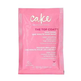 img 4 attached to 🍰 Cake Beauty The Top Coat: Discover the One Minute High Shine Hair Mask, 1.69 Ounce