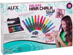 img 3 attached to 🎨 Get Creative with ALEX Deluxe Hair Chalk Salon: Vibrant Colors for Ultimate Hairstyling Fun