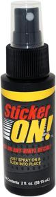 img 2 attached to 🏷️ Hardline Products Sticker-On! 964: Black Decal Application Fluid, 2 oz
