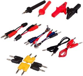 img 1 attached to 🔌 Outzone 92-Piece Automotive Test Lead Kit: Electrical Testers, Auto Diagnostic Tools, Wire Connectors, Adapter Cables Set