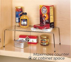img 1 attached to 🧺 ClosetMaid Chrome Large Shelf 53456- Enhancing Storage Space
