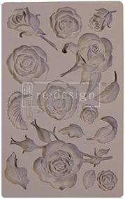 img 2 attached to 🌹 PRIMA MARKETING INC Fragrant Roses Redesign Mould 5X8 FRAG